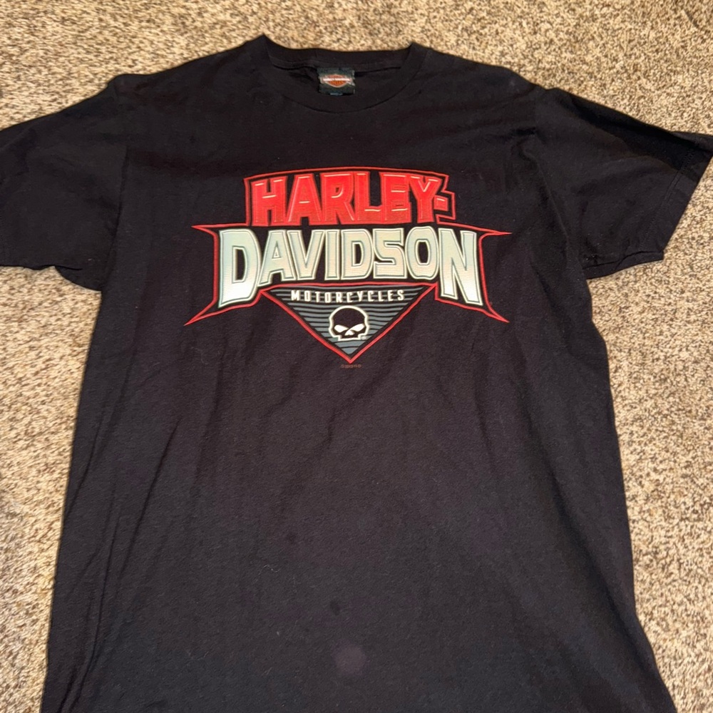 Harley-Davidson Black Graphic T-Shirt